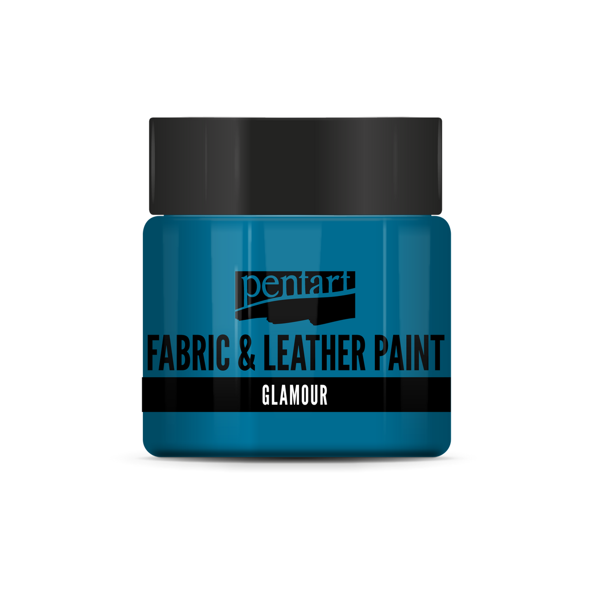 glamour fabric & leather paint 50 ml – albastru argintiu