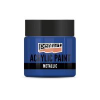 Vopsea acrilică metalică - 50 ml – blue