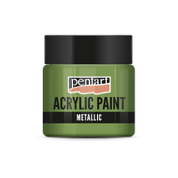 Vopsea acrilică metalică - 50 ml – green