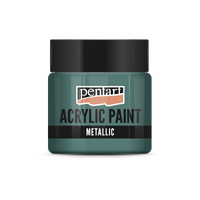 Vopsea acrilică metalică - 50 ml – teal