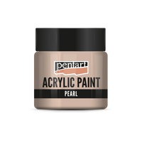 Vopsea acrilică perlată 50 ml – apricot