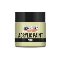 Vopsea acrilică perlată 50 ml – yellow