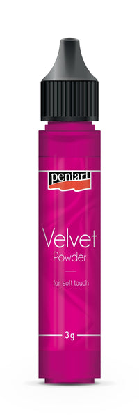 Pudră de catifea Pentart roz 3 g