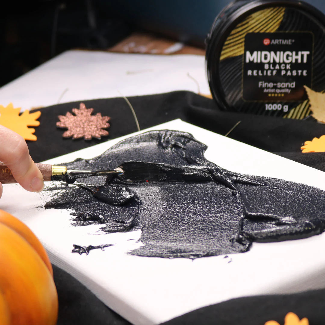 3D pastă de ștanțare neagră ARTMIE Midnight