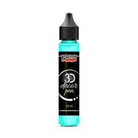 Creion 3D-décor pen Pentart 30 ml – Aquamarine Blue