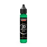 Creion 3D-décor pen Pentart 30 ml – Emerald Green