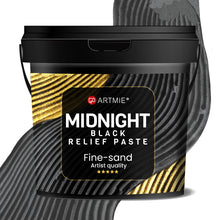 3d pasta de stantare neagra artmie midnight ro artpastefsb