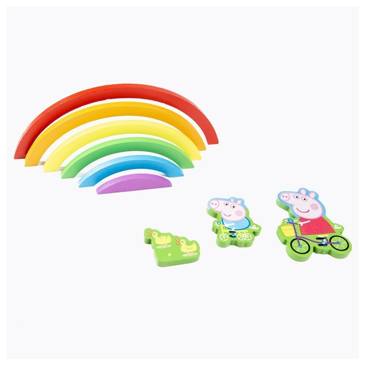 3d puzzle curcubeu din lemn curcubeu peppa pig ro gms85 0031