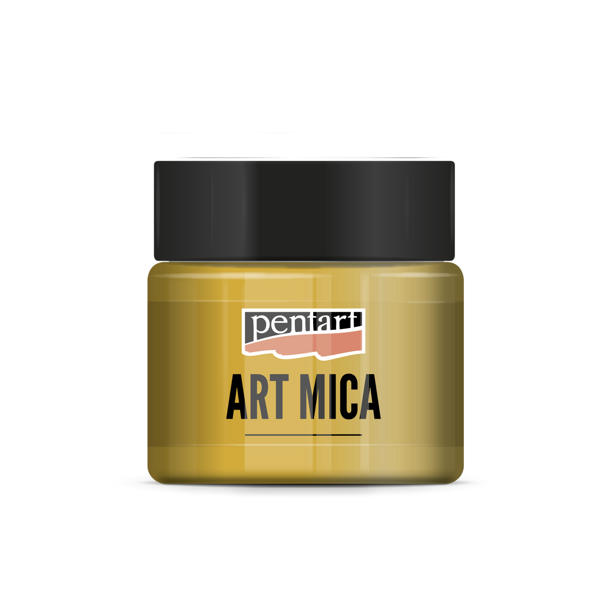 Pulbere minerală strălucitoare Pentart Art Mica sparkling gold 9 g