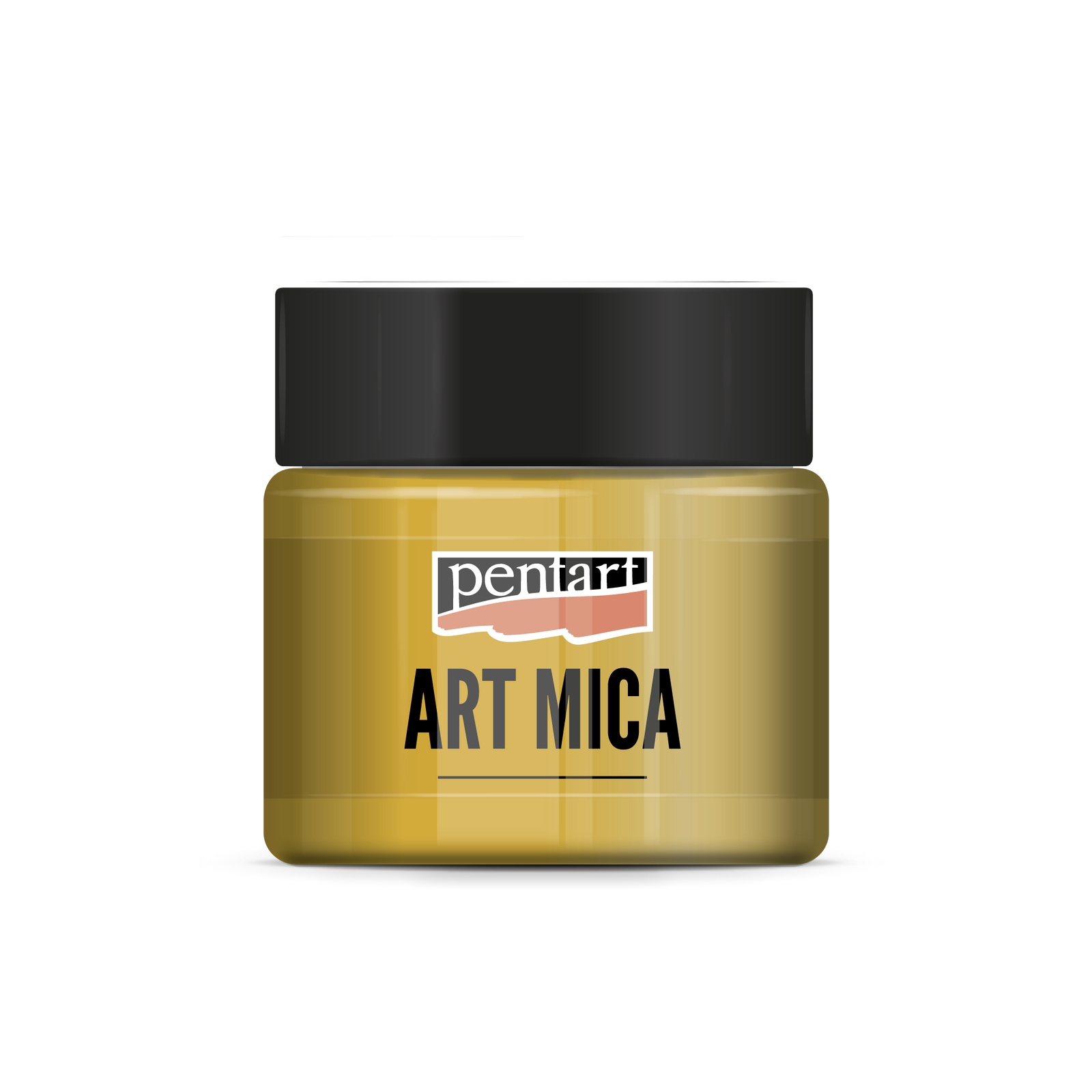 Pulbere minerală strălucitoare Pentart Art Mica sparkling gold 9 g