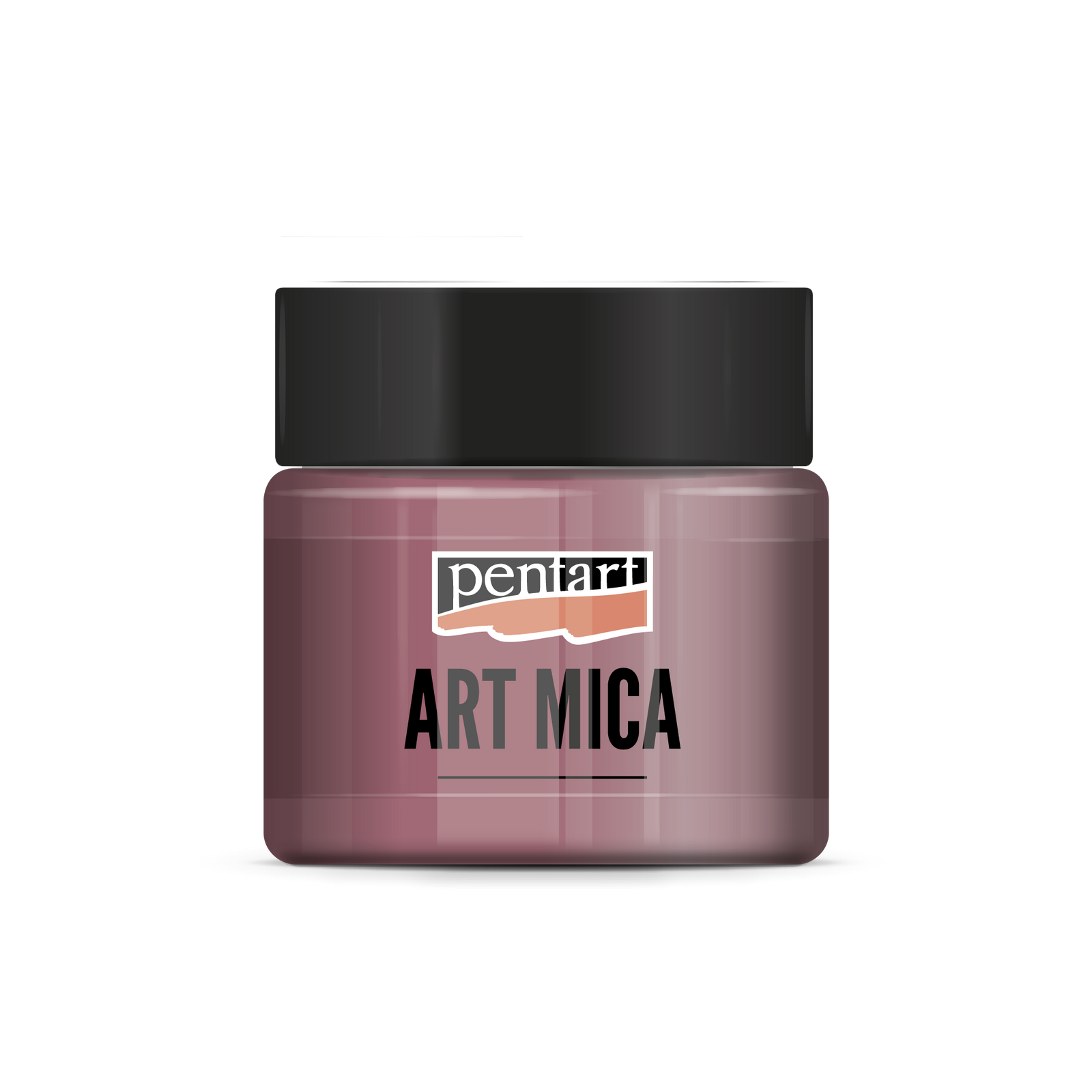 Pulbere minerală cu efect Pentart Art Mica roz 9 g