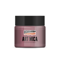 Pulbere minerală cu efect Pentart Art Mica roz 9 g