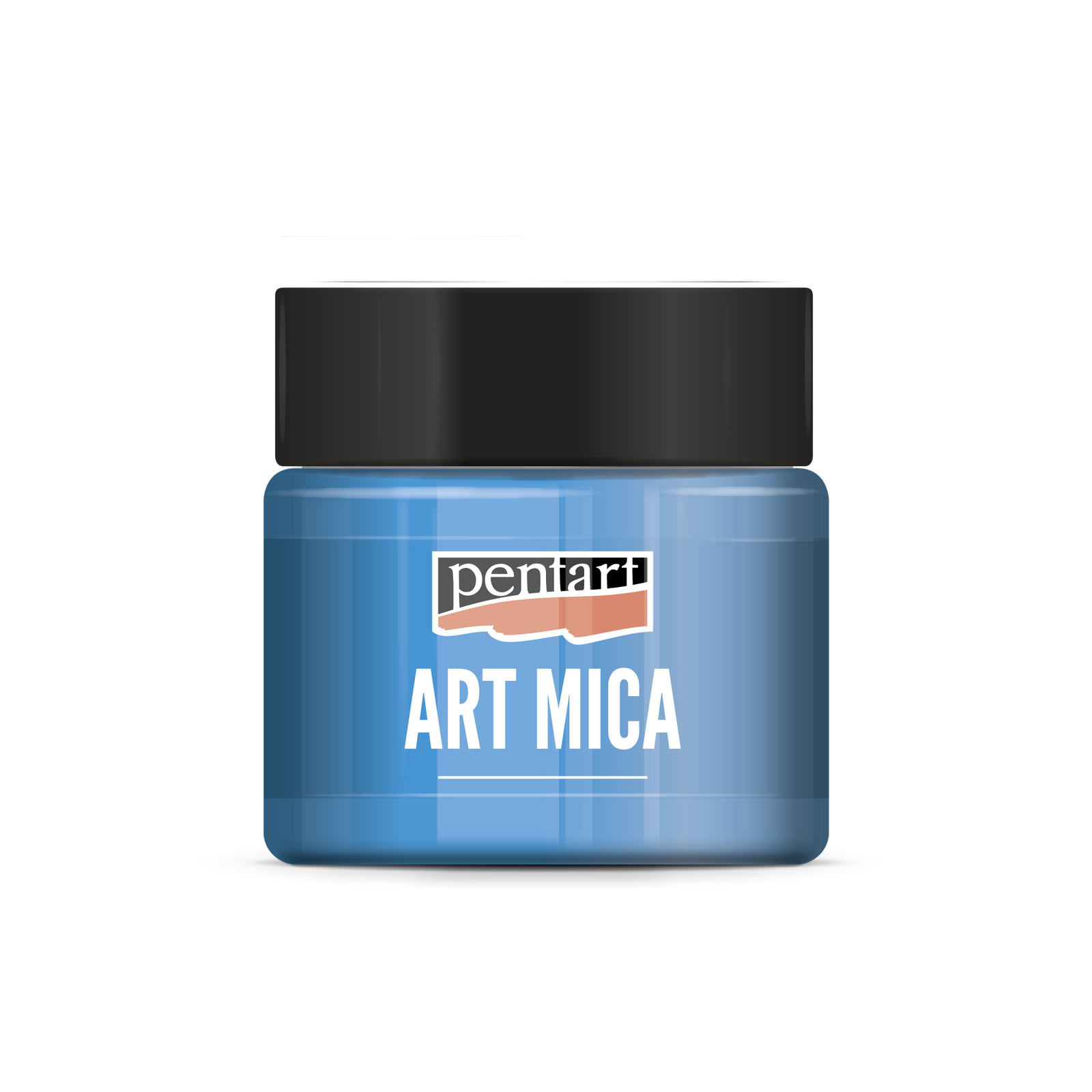 Pulbere minerală Pentart Art Mica - golden blue 9 g