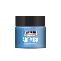 Pulbere minerală Pentart Art Mica - golden blue 9 g