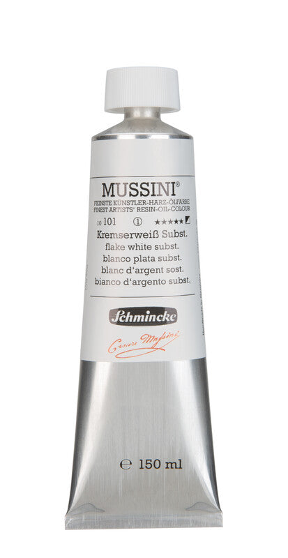 Culori de ulei Schmincke MUSSINI 150 ml – 101 Alb de plumb subst.