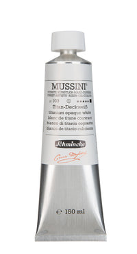 Culori de ulei Schmincke MUSSINI 150 ml – 103 Alb de titan opac