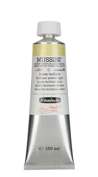 Culori de ulei Schmincke MUSSINI 150 ml – 224 Galben strălucitor deschis