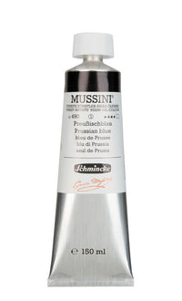 Culori de ulei Schmincke MUSSINI 150 ml – 490 Albastru de Prusia