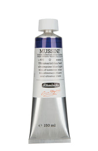 Culori de ulei Schmincke MUSSINI 150 ml – 491 Albastru ultramarin deschis