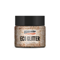 Sclipici fin Pentart Eco Glitter rose gold 15 g