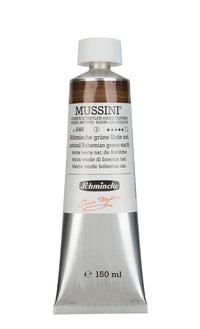 Culori de ulei Schmincke MUSSINI 150 ml – 646 Pământ verde natural de Boemia