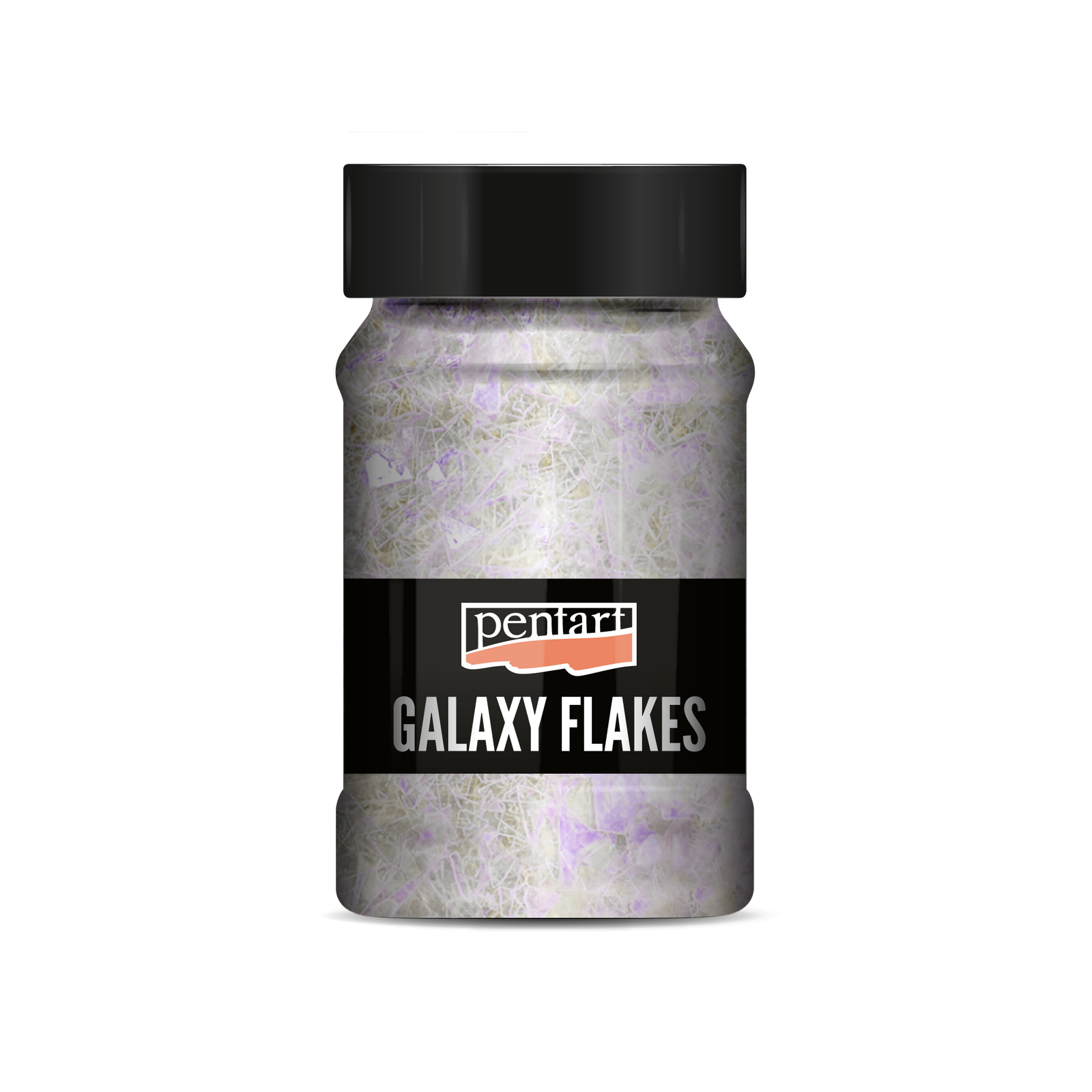 Fulgi Pentart Galaxy Flakes 15 g - Mond white