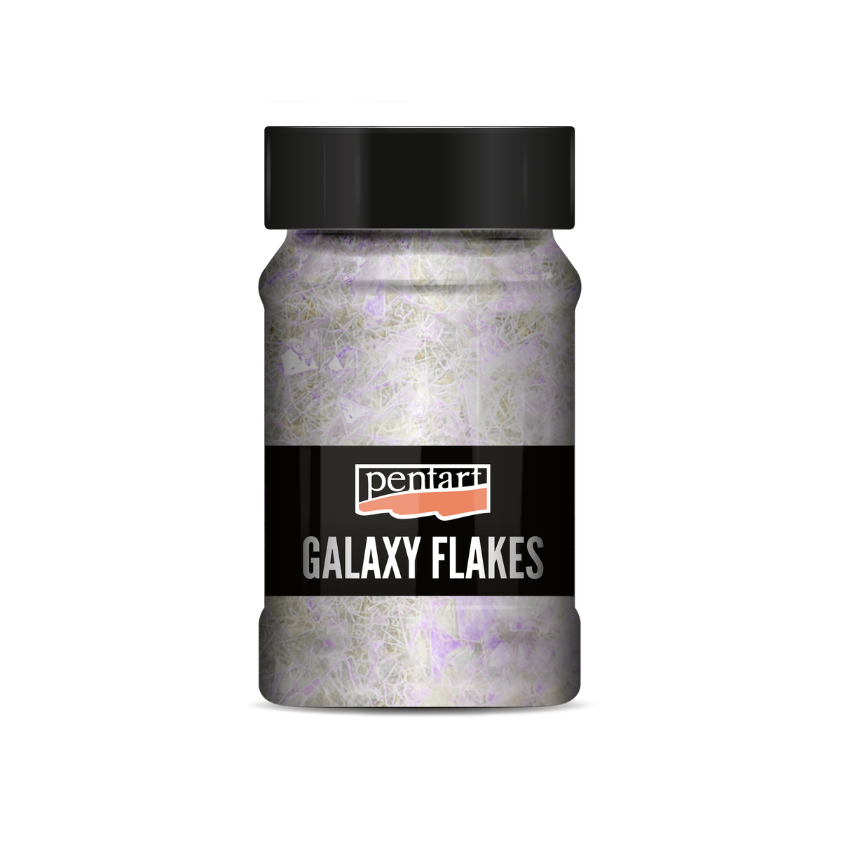 Fulgi Pentart Galaxy Flakes 15 g - Mond white