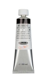 Culori de ulei Schmincke MUSSINI 150 ml – 666 Umbră arsă naturală