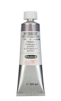 Culori de ulei Schmincke MUSSINI 150 ml – 784 Gri albăstrui 1