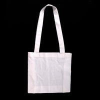 Sacoșă  albă din bumbac 38 x 42 cm – 29 x 9 x 27 cm