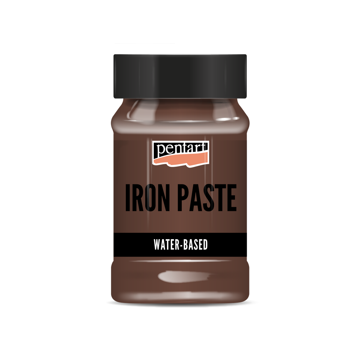 Pastă de fier Pentart 100 ml – maro-roșiatic