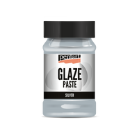 Pastă de glazurare Pentart Junior Paints 100 ml – argintiu