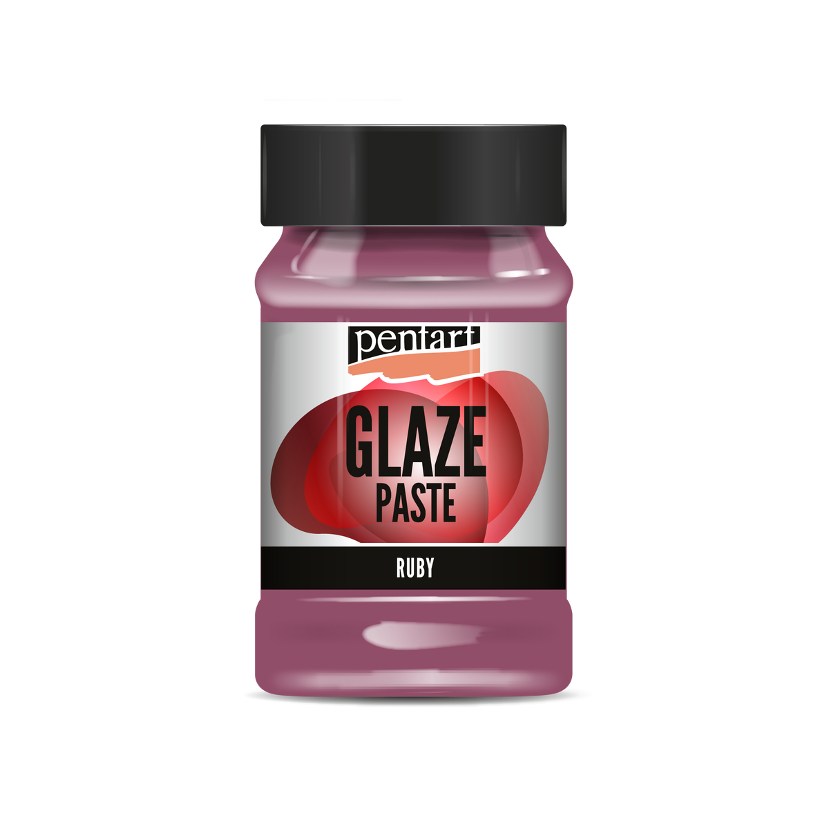Pastă de glazurare Pentart Junior Paints 100 ml – rubin