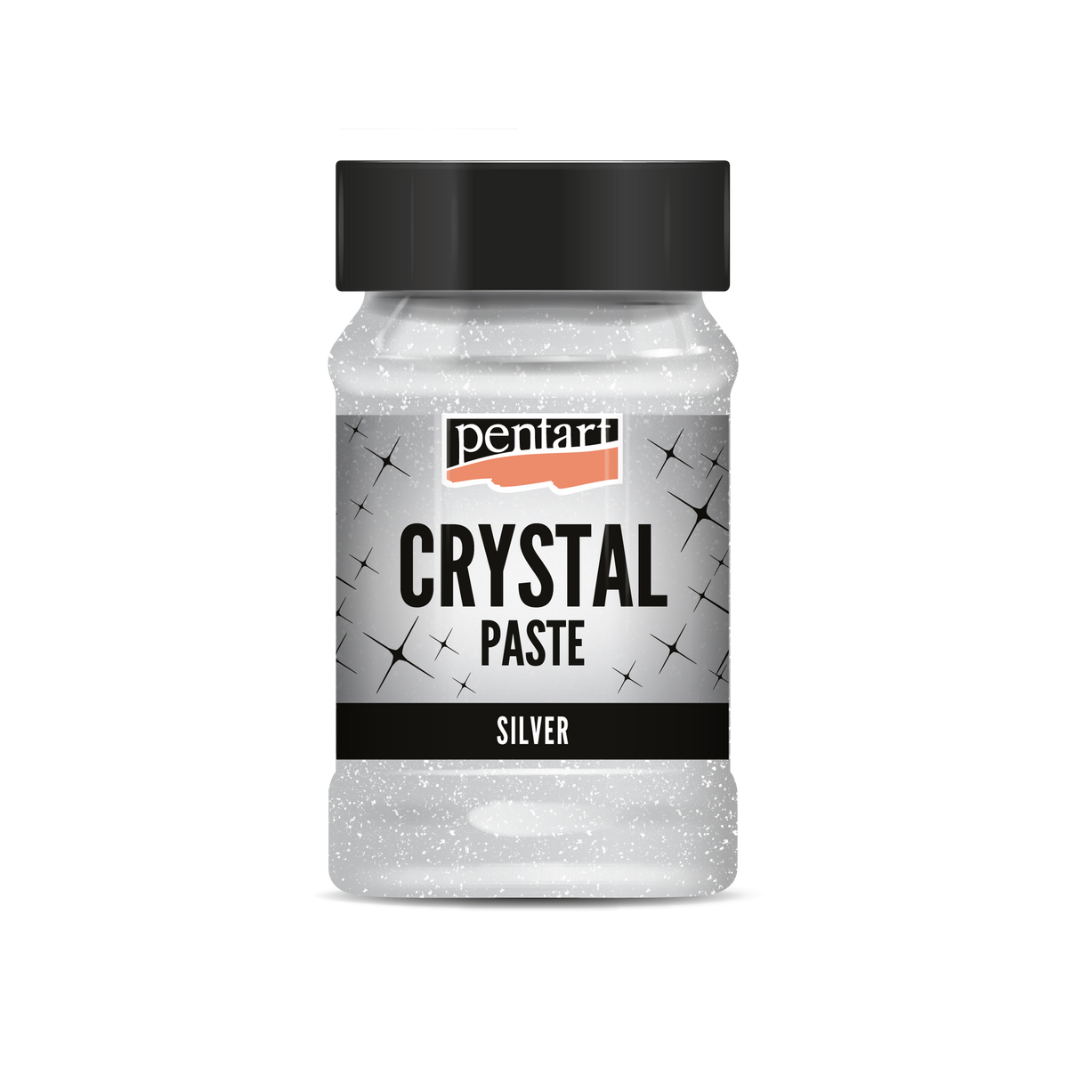 Pastă de cristal Pentart 100 ml – argintiu