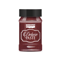 Pentart Deluxe Paste pastă pentru efecte 3D 100 ml – bordeaux-auriu