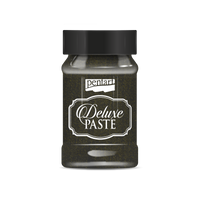Pentart Deluxe Paste pastă pentru efecte 3D 100 ml – negru-auriu
