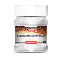 Lac de crăpare Pentart clasic, bicomponent, set 230 ml