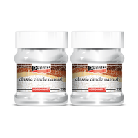 Lac de crăpare Pentart clasic, bicomponent, set 230 ml