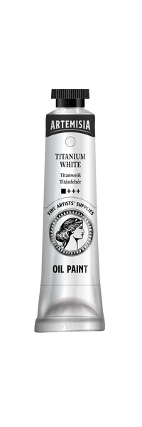 Vopsea în ulei Artemisia 40 ml – alb de titan