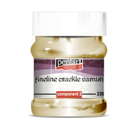 Lac de crapare bicomponent cu linii fine Pentart Fineline - 230 ml