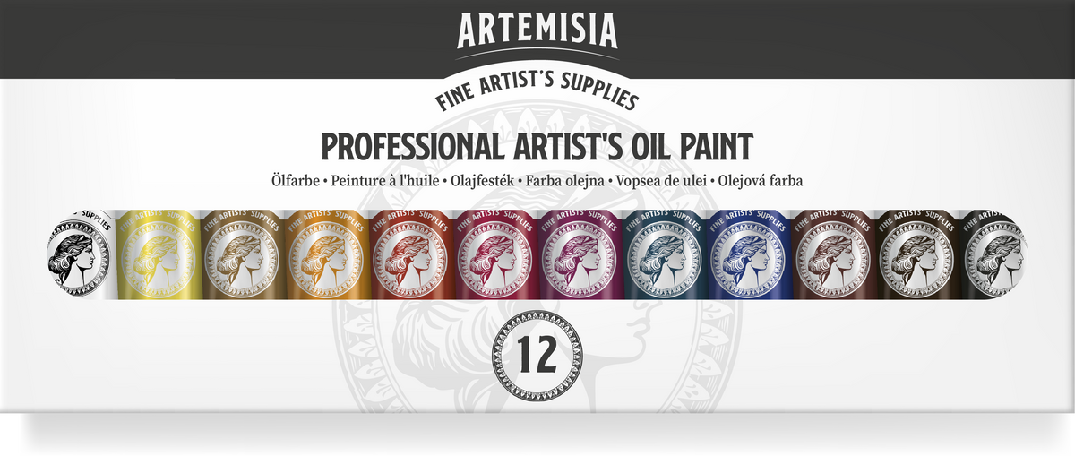Set culori de ulei Artemisia 20 ml – 12 x