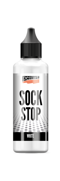 Pentart Sock stop alb 80 ml