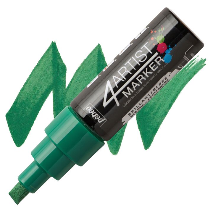 4ARTIST MARKER Pébéo pe bază de ulei Pébéo 8mm – închis verde