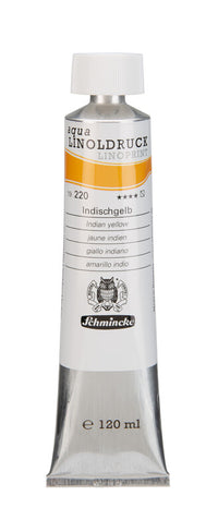 Culori pentru linogravură Schmincke aqua-LINOPRINT 120 ml – 220 Galben indian