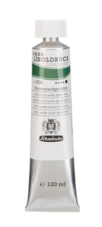 Culori pentru linogravură Schmincke aqua-LINOPRINT 120 ml – 530 Nuanță verde oxid de crom