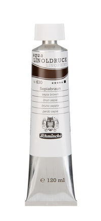 Culori pentru linogravură Schmincke aqua-LINOPRINT 120 ml – 630 Maro sepia