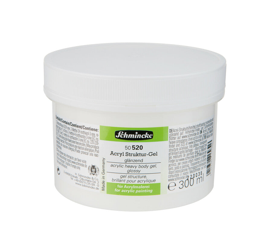 Gel dens lucios Schmincke Heavy body gel, glossy 300 ml