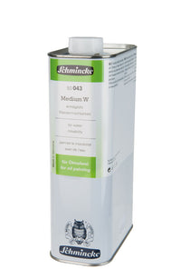 Schmincke Medium W pentru amestecarea culorilor de ulei cu apă 1 l