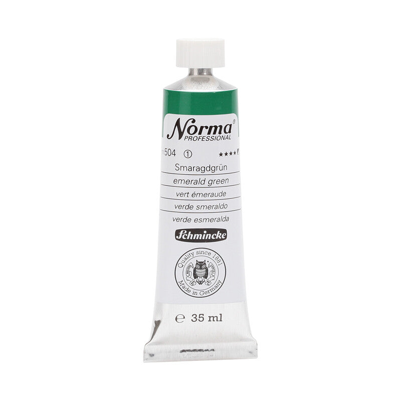 Culori de ulei Schmincke Norma Professional 35 ml – 504 Verde smarald