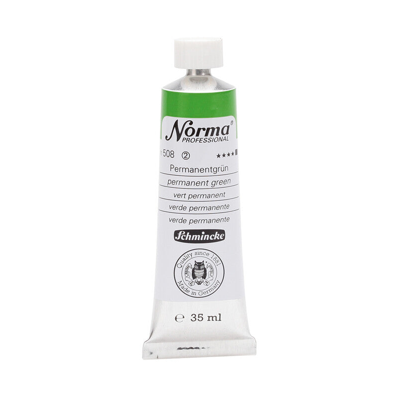 Culori de ulei Schmincke Norma Professional 35 ml – 508 Verde permanent